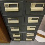 Metal Stackable Card Filing Cabinets £15 each ( 5 available) SOLD