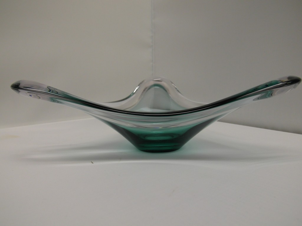 Holmegaard Blown Glass Bowl by Per Lutken £75 SOLD