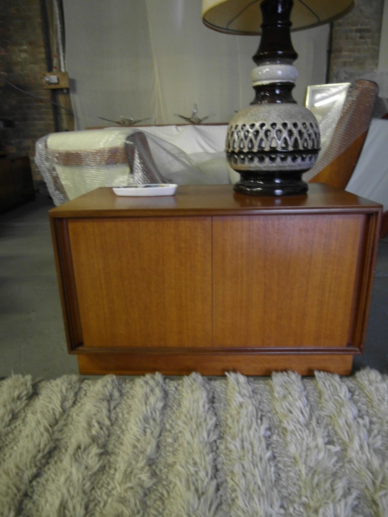 Small G Plan Slide Door Cabinet in Teak £65 SOLD