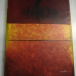 Katherine Hillman Abstract "After Rothko"  Oil on Cavas £450