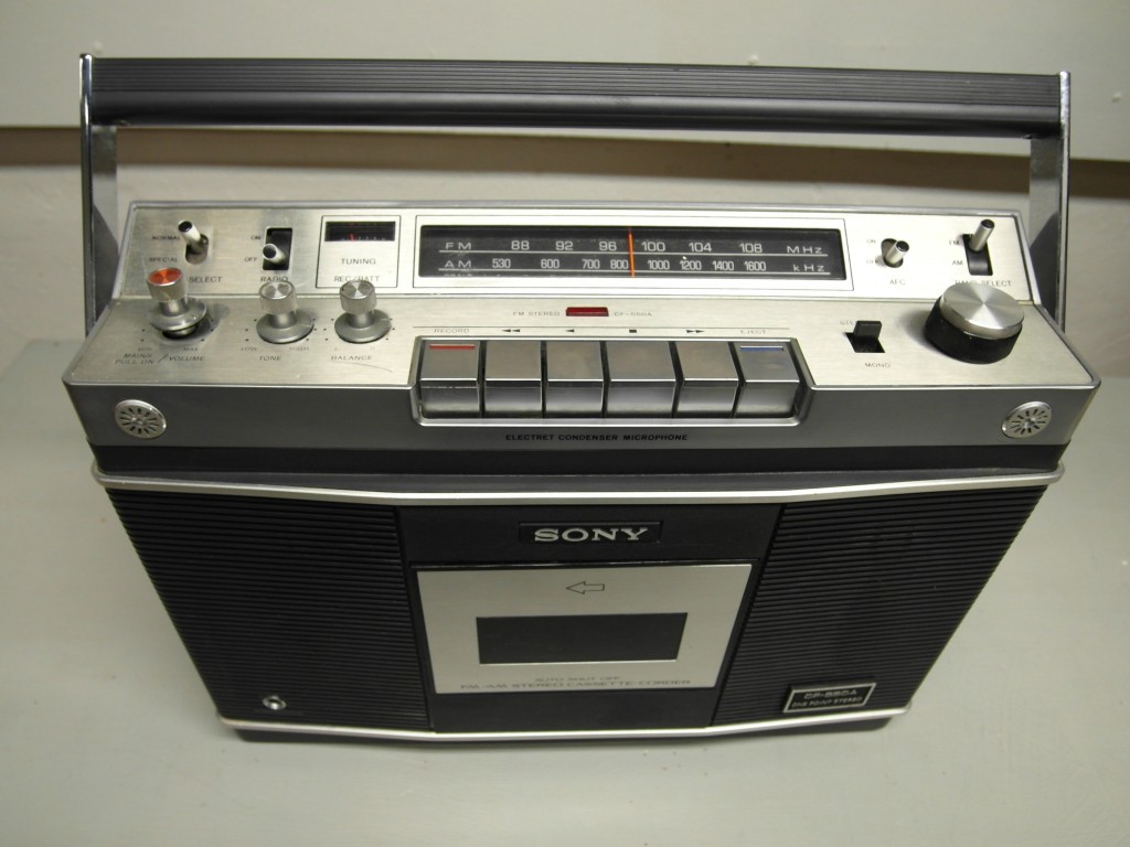 The First Sony Ghetto Blaster in Full Working Order £195 SOLD